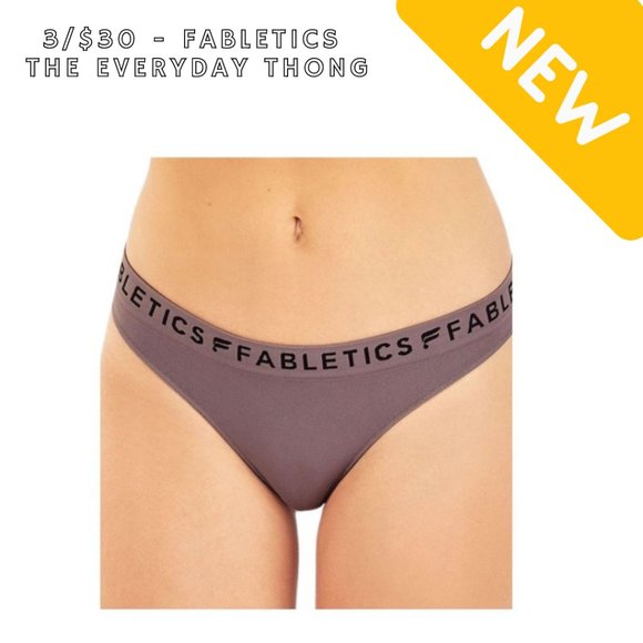 3/$30 - Fabletics - The Everyday Thong - Picture 1 of 9